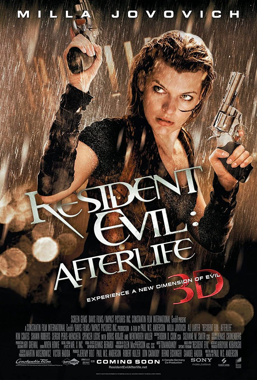Poster Phim Vùng Đất Quỷ Dữ 4: Kiếp Sau (Resident Evil: Afterlife)