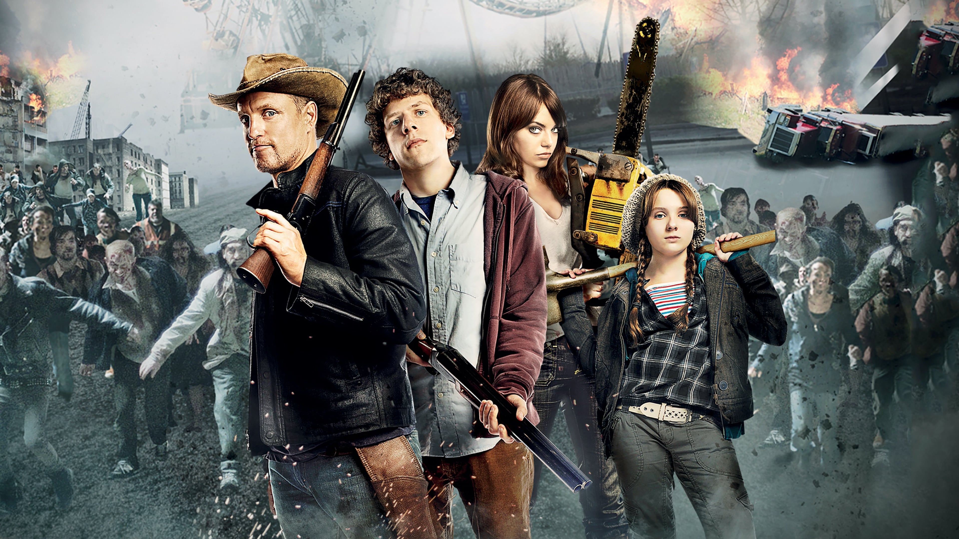 Poster Phim Vùng Đất Thây Ma (Zombieland)