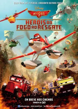 Poster Phim Vương Quốc Máy Bay 2: Anh Hùng và Biển Lửa (Planes: Fire & Rescue)