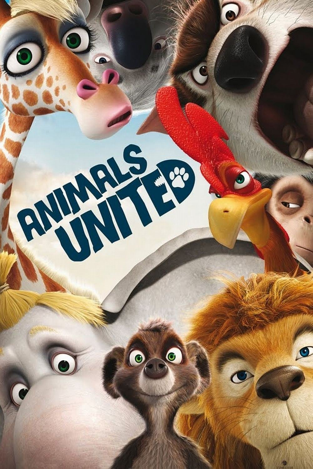 Poster Phim Vương Quốc Thú (Animals United)