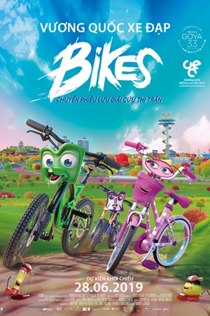 Poster Phim Vương Quốc Xe Đạp (Bikes)