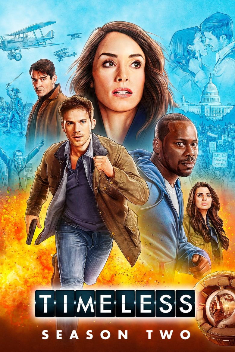 Poster Phim Vượt thời gian (Phần 2) (Timeless (Season 2))