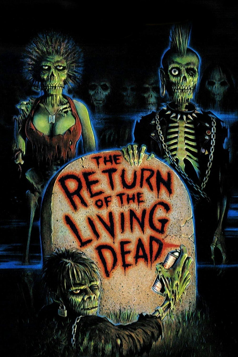 Poster Phim  Xác Sống Trở Lại  (The Return of the Living Dead)