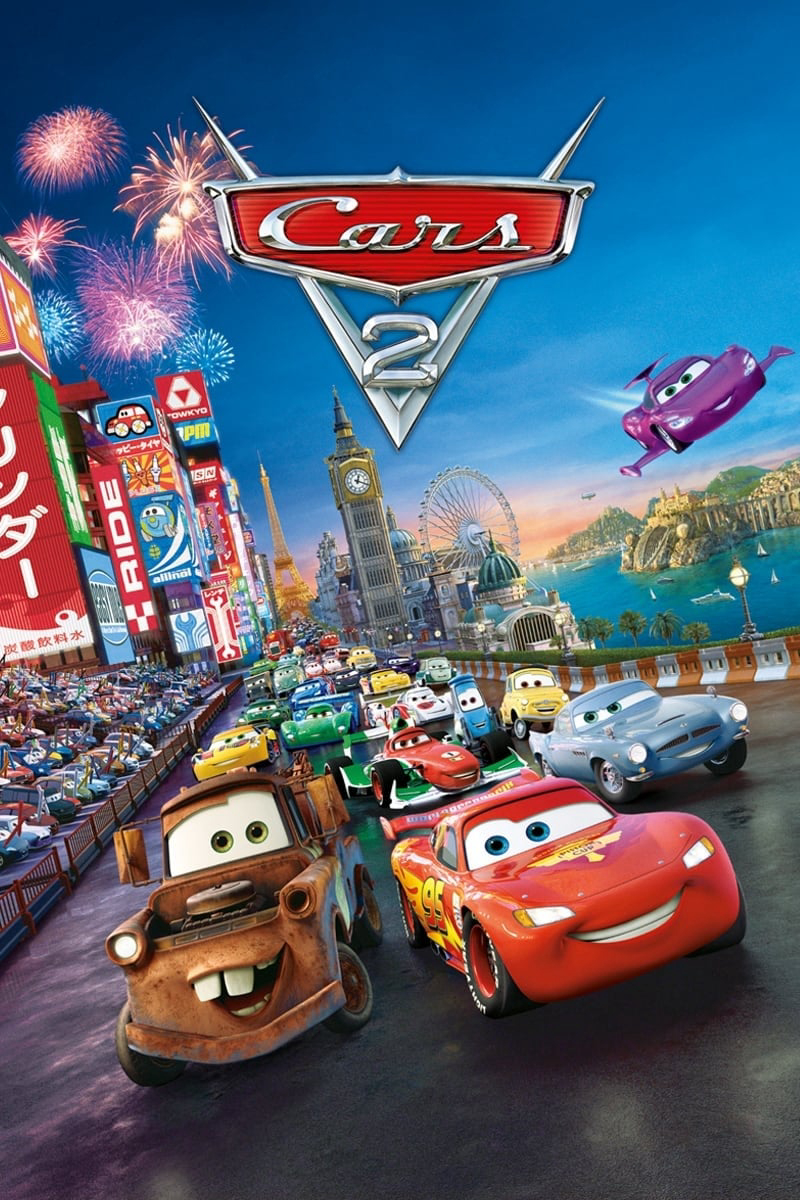 Poster Phim Xe 2 (Cars 2)