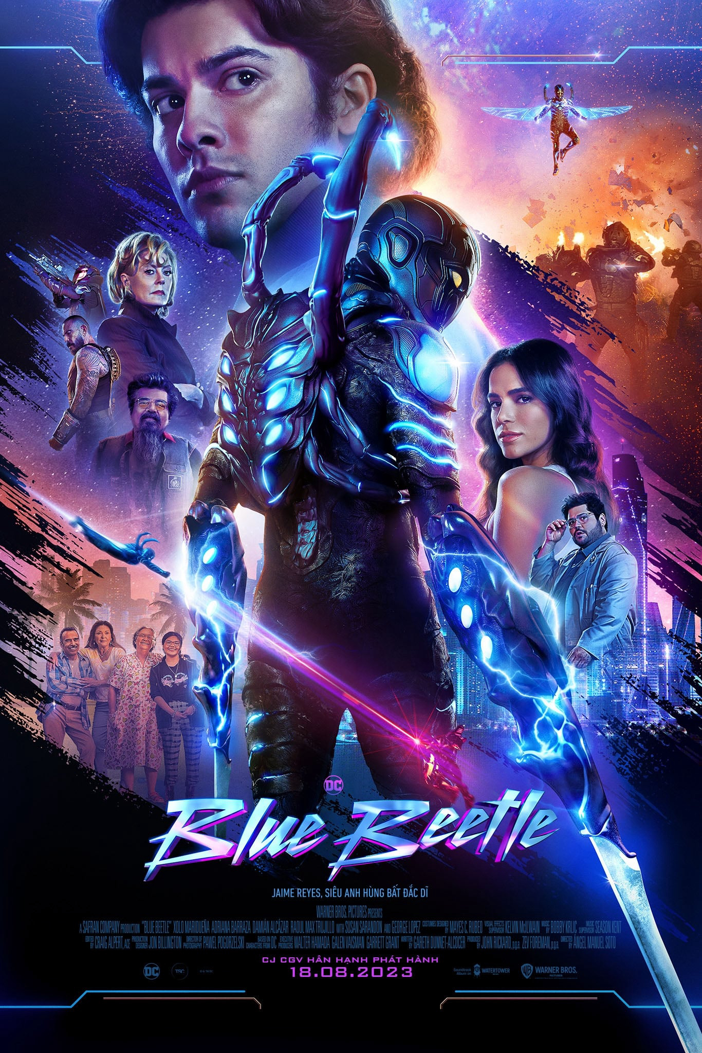 Poster Phim Xem phim Blue Beetle (Blue Beetle)