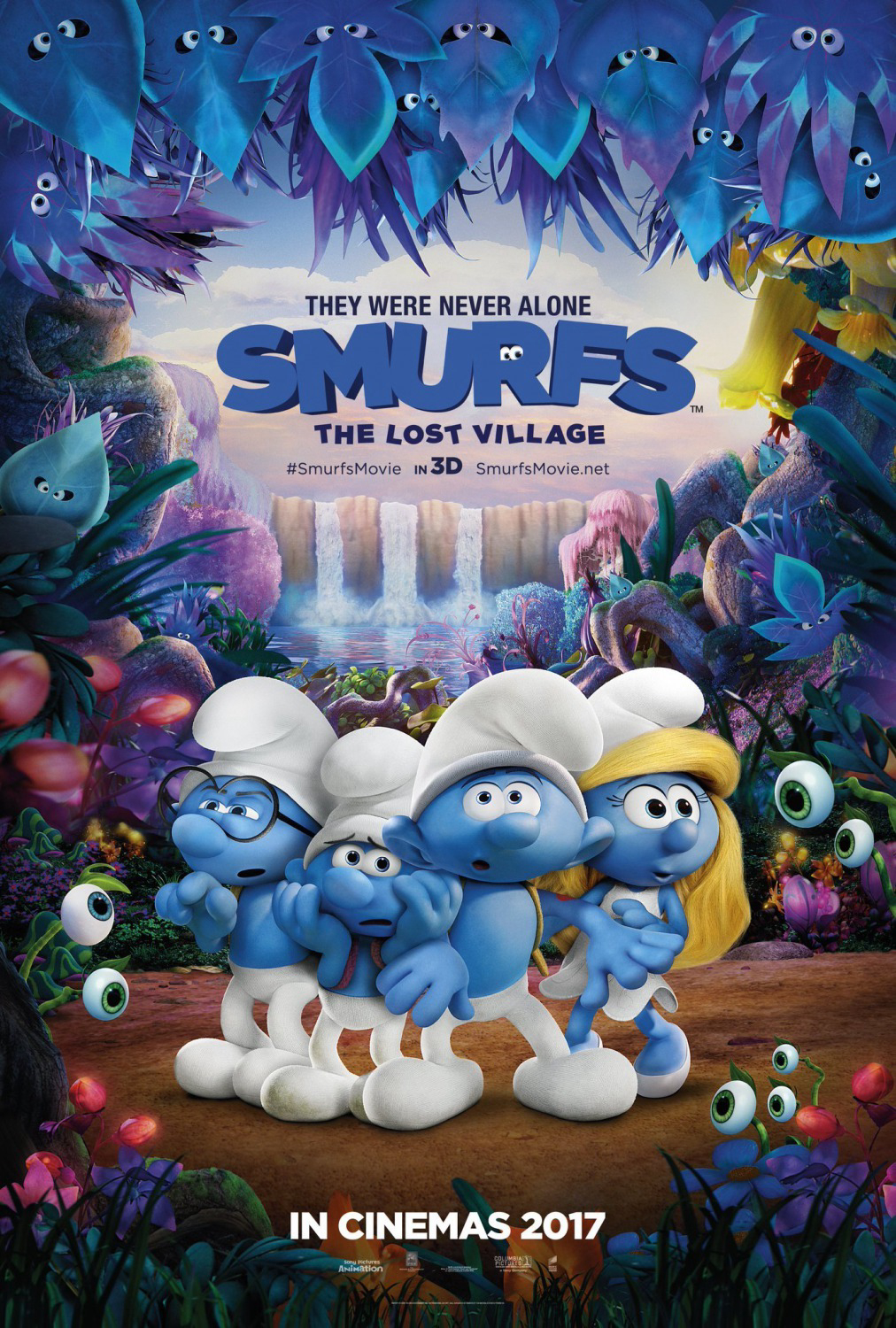 Poster Phim Xì Trum: Ngôi Làng Kỳ Bí (Smurfs: The Lost Village)