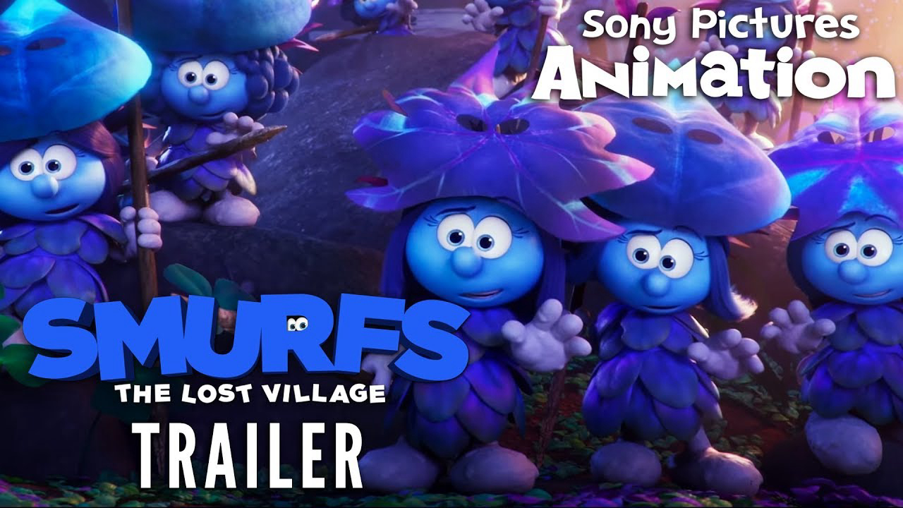 Poster Phim Xì Trum: Ngôi Làng Kỳ Bí (Smurfs: The Lost Village)