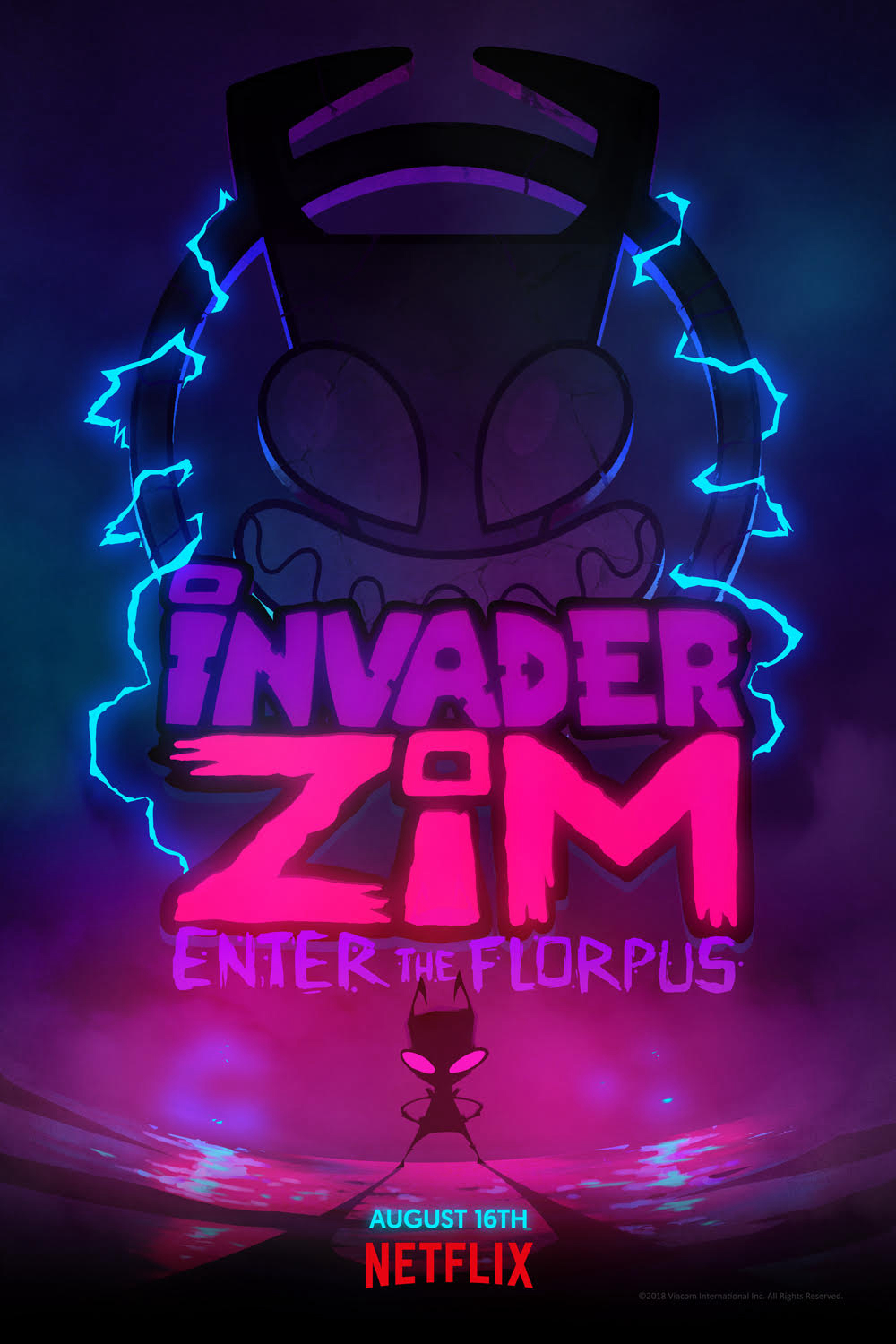 Poster Phim Zim - Kẻ xâm lược: Tiến vào Florpus (Invader Zim: Enter the Florpus)
